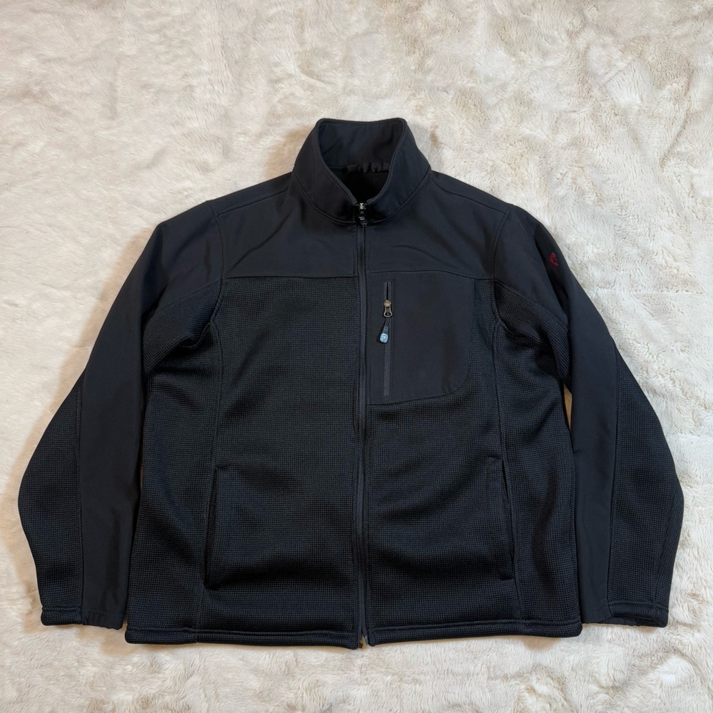 Swiss Tech Men's Black Full Zip Jacket Sz Large